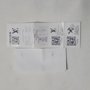 Louis Vuitton sales receipt/stickers